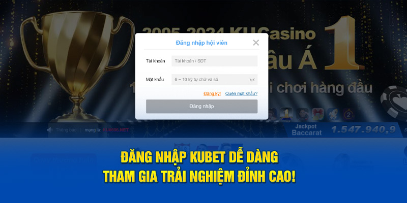 Đăng nhập Kubet