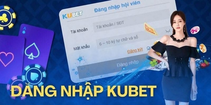 Sở hữu tài khoản hội viên của Kubet để sử dụng dịch vụ